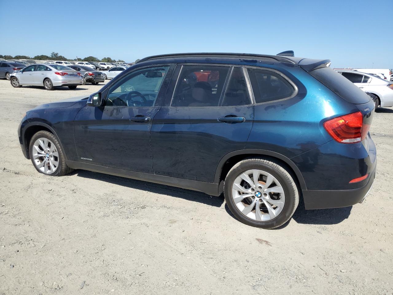 2013 BMW X1 xDrive28I blue hatchback gas WBAVL1C56DVR82875 photo #3