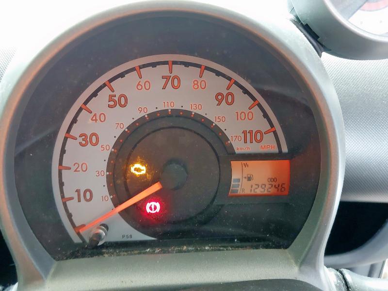 2013 TOYOTA AYGO FIRE