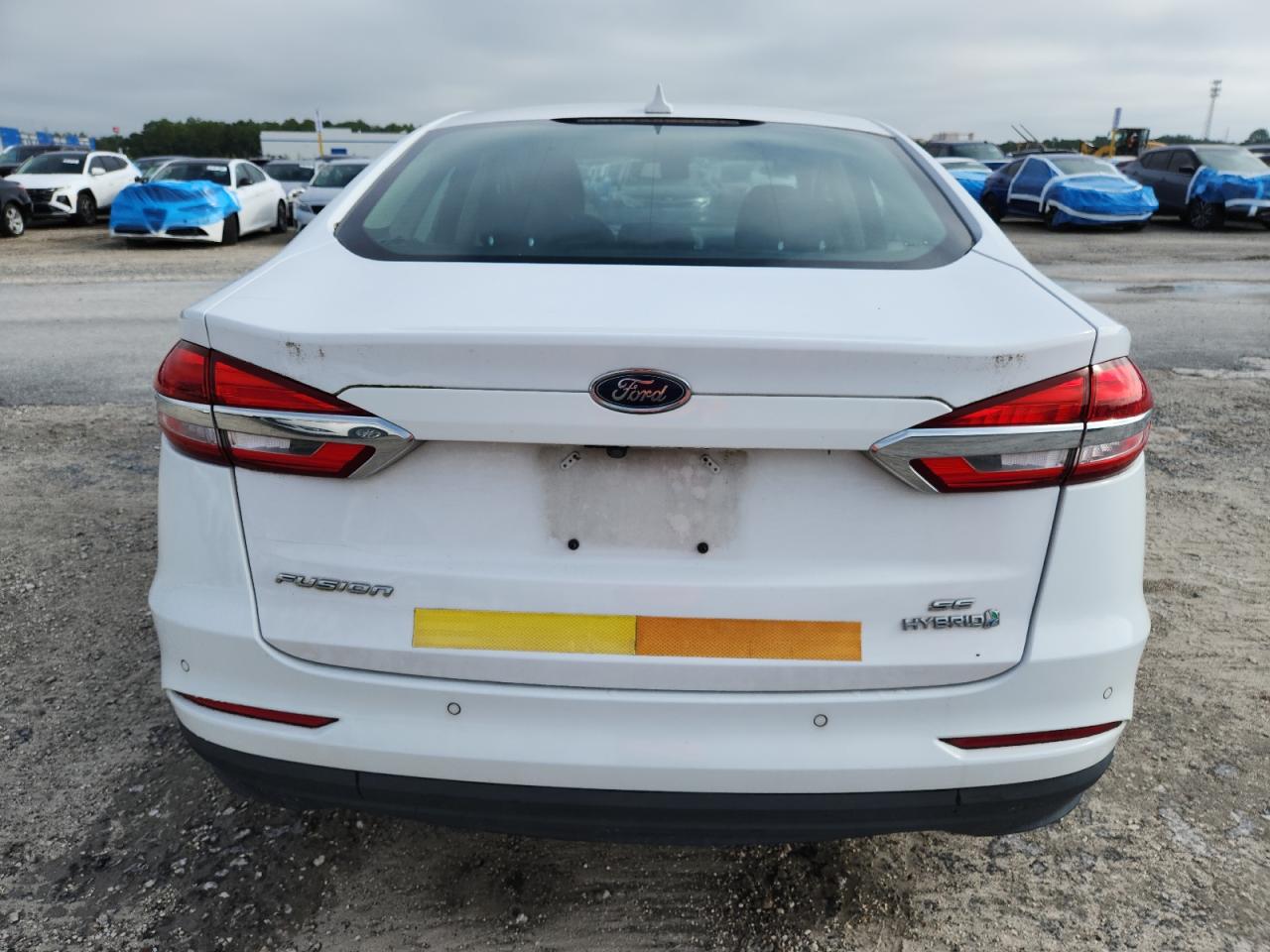 2019 Ford Fusion Se VIN: 3FA6P0LU4KR124849 Lot: 54039995
