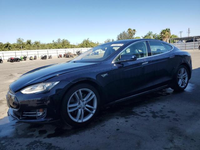 Hatchbacks TESLA MODEL S 2014 Granatowy