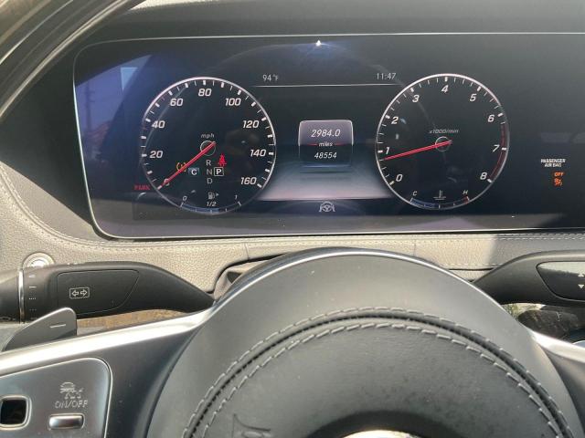  MERCEDES-BENZ S-CLASS 2019 Белы