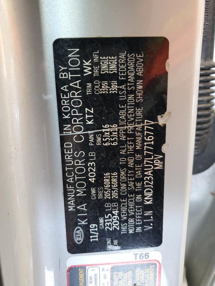 2020 Kia Soul Lx VIN: KNDJ23AU7L7716777 Lot: 67976785