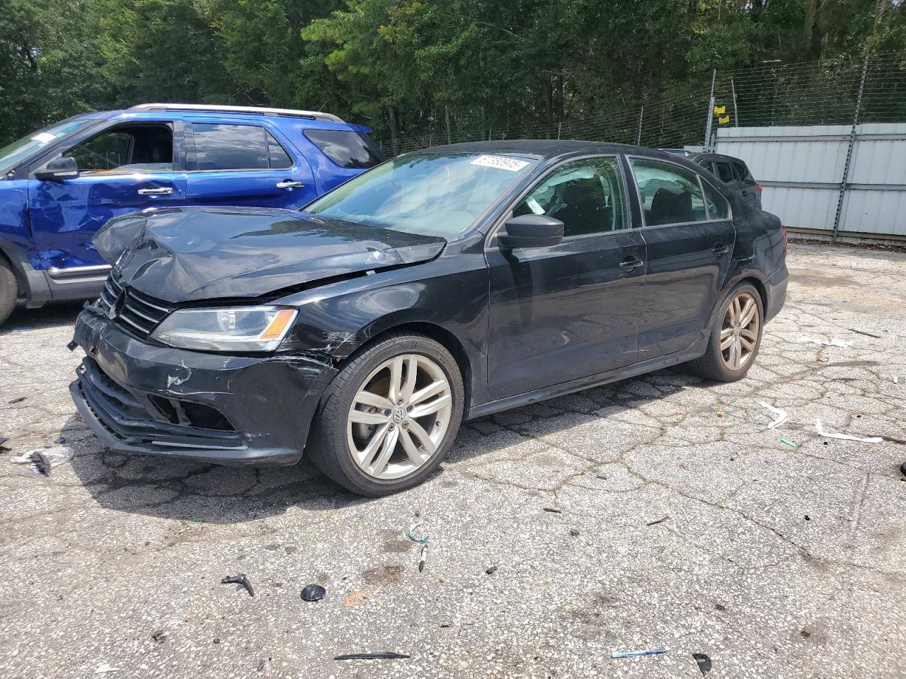 2016 Volkswagen Jetta S black sedan gas 3VW267AJ5GM273866 photo #1