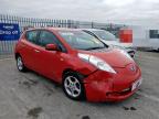 2016 NISSAN LEAF ACENTA 30KWH  for sale at Copart CHESTER