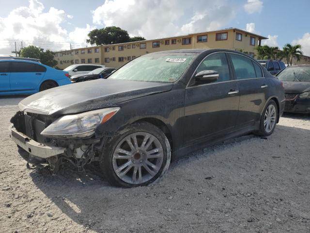 Sedans HYUNDAI GENESIS 2013 Czarny