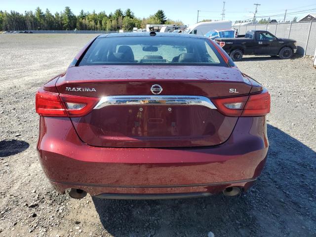  NISSAN MAXIMA 2016 Red