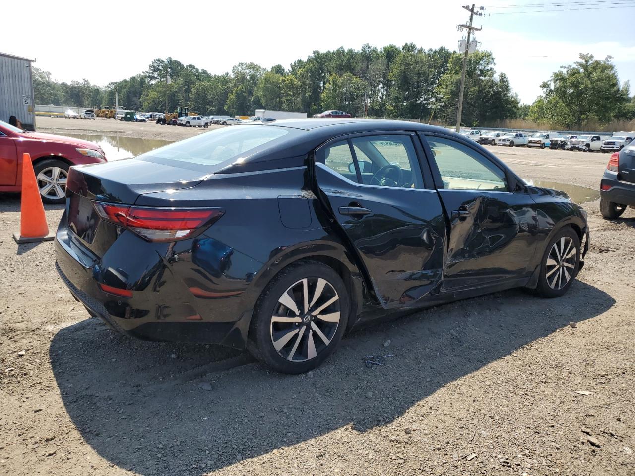 2022 Nissan Sentra Sv black null gas 3N1AB8CV7NY302180 photo #4