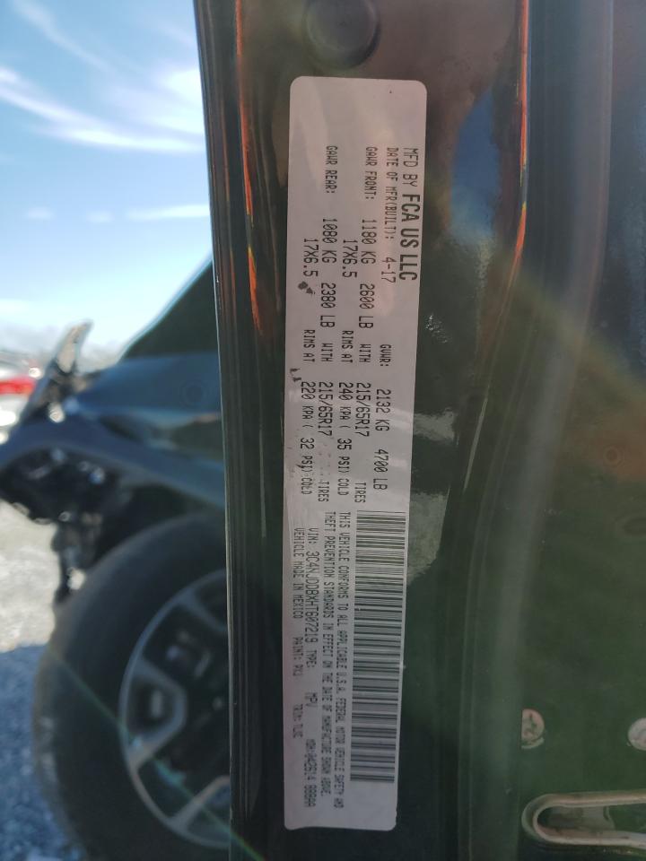 2017 Jeep Compass Trailhawk VIN: 3C4NJDDBXHT607219 Lot: 69511815