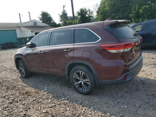  TOYOTA HIGHLANDER 2018 Burgundy