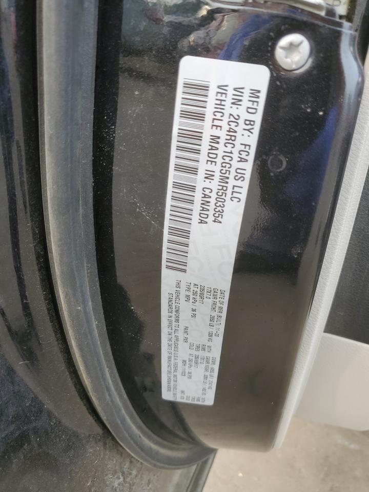 2021 Chrysler Voyager Lx VIN: 2C4RC1CG5MR503354 Lot: 67683255