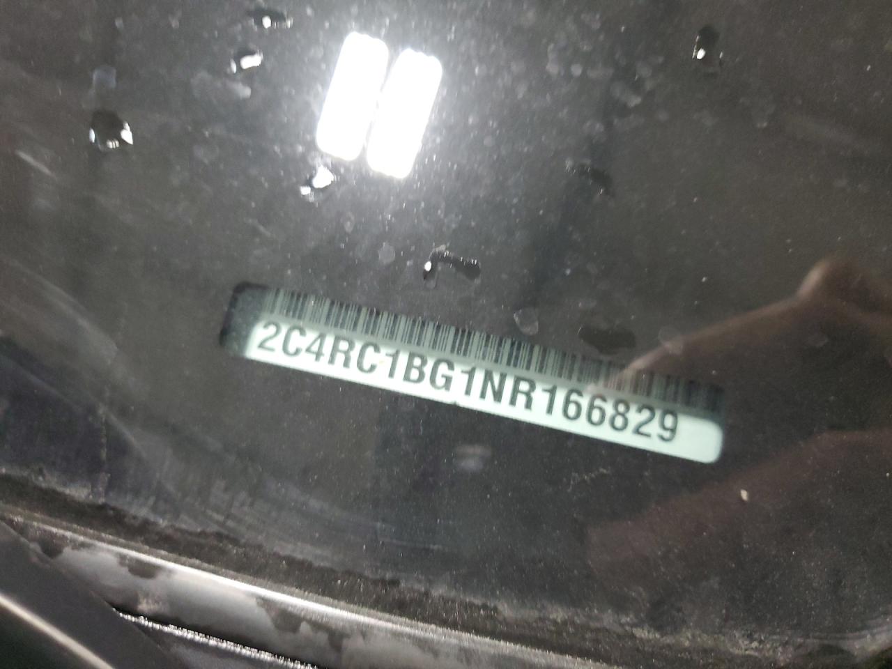 2022 Chrysler Pacifica Touring L VIN: 2C4RC1BG1NR166829 Lot: 69117045