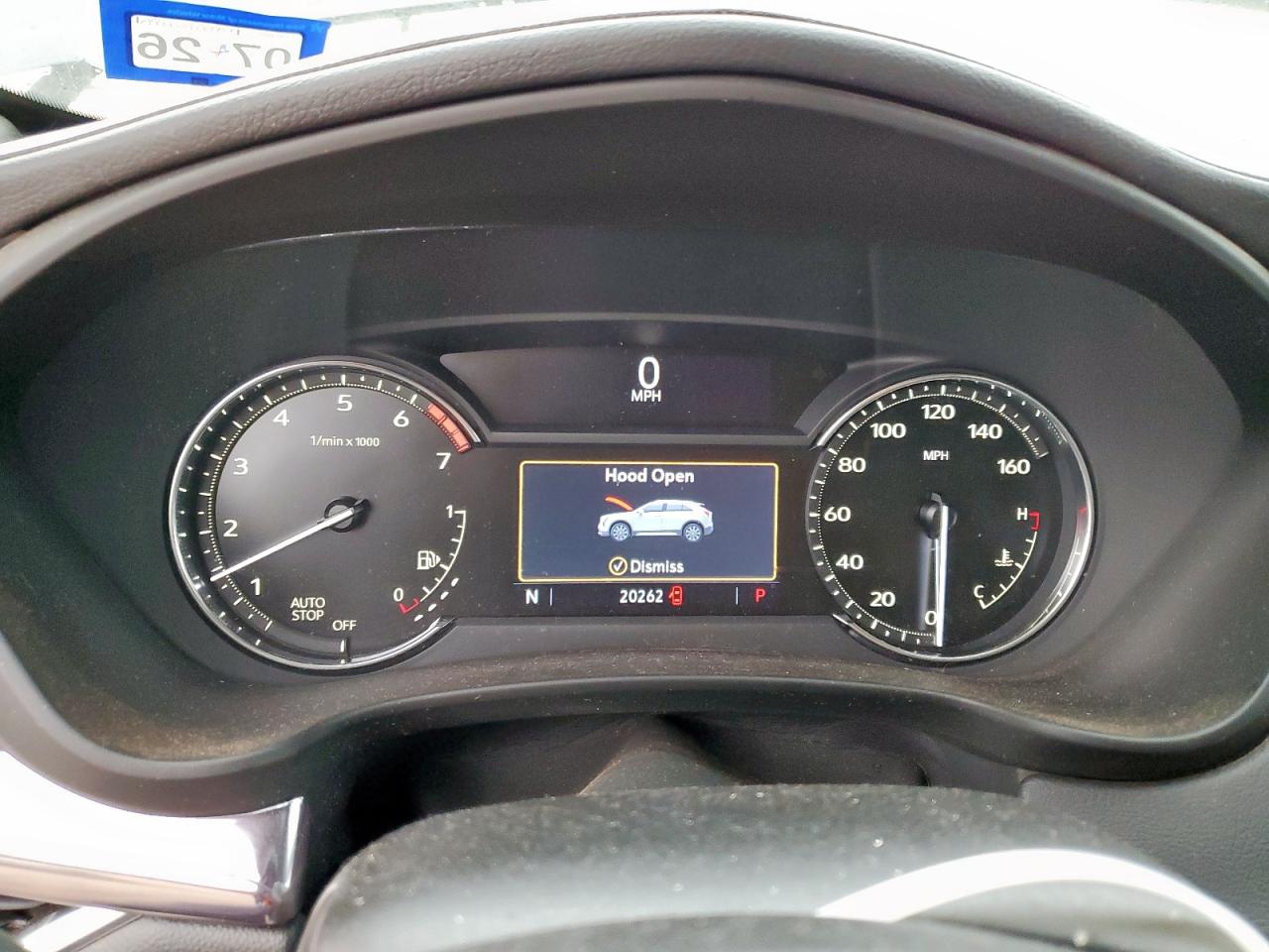 2023 Cadillac Xt4 Luxury VIN: 1GYAZAR48PF103352 Lot: 69736635