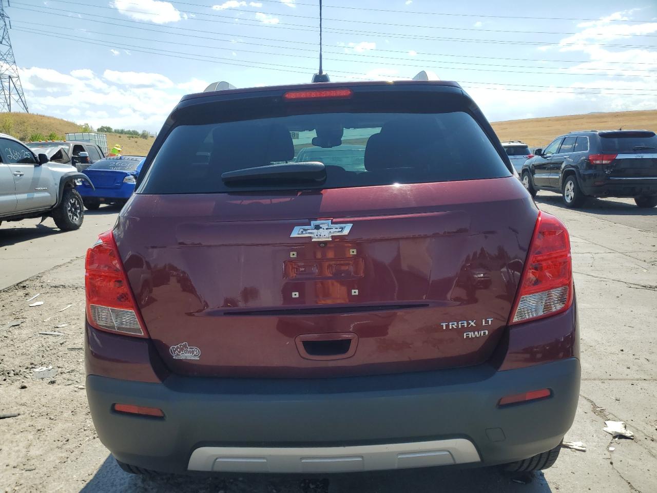 2016 Chevrolet Trax 1Lt VIN: 3GNCJPSBXGL262050 Lot: 68306555