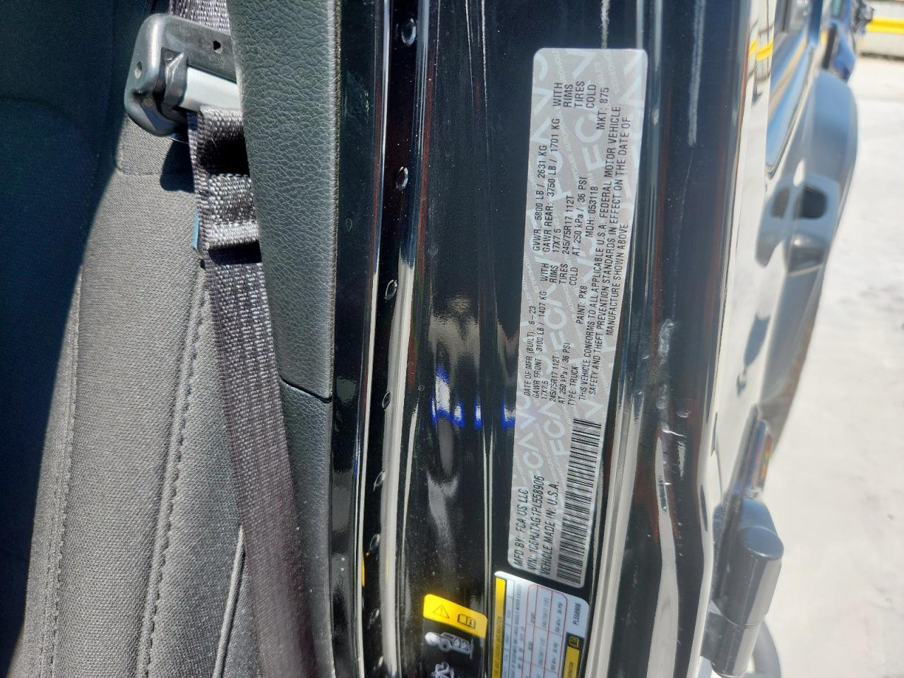 2023 Jeep Gladiator Sport VIN: 1C6HJTAG1PL558906 Lot: 84471315