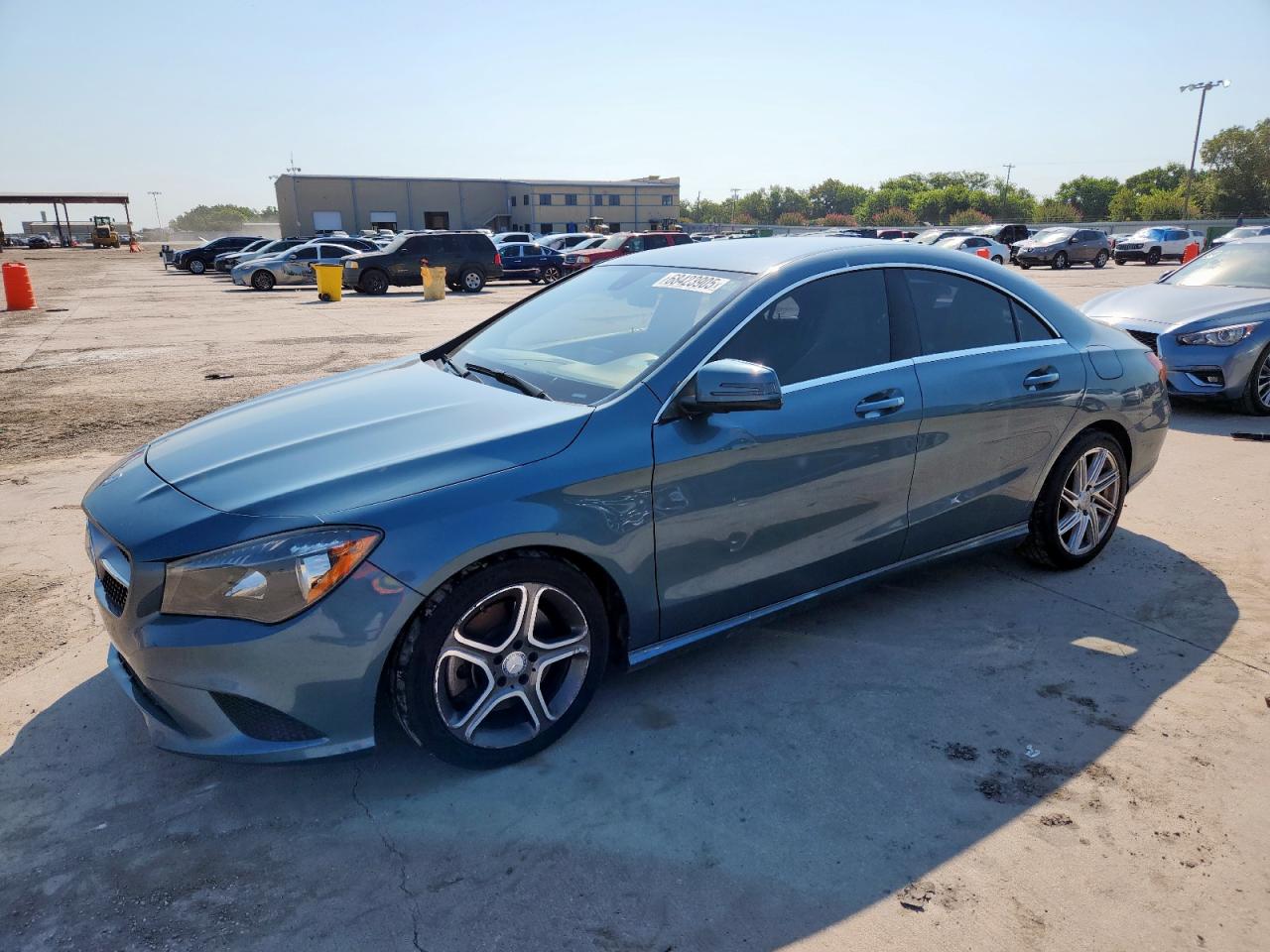 2014 Mercedes-Benz Cla 250 blue null gas WDDSJ4EB6EN039909 photo #1
