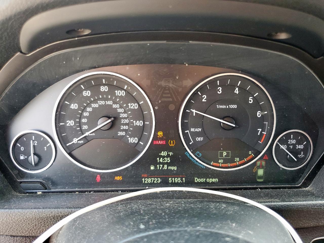 2013 BMW 328 I Sulev VIN: WBA3C1C50DF442679 Lot: 69994325
