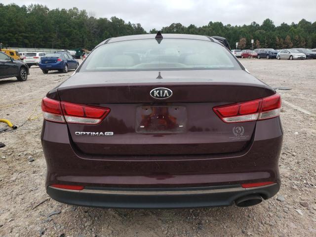  KIA OPTIMA 2016 Бургунди