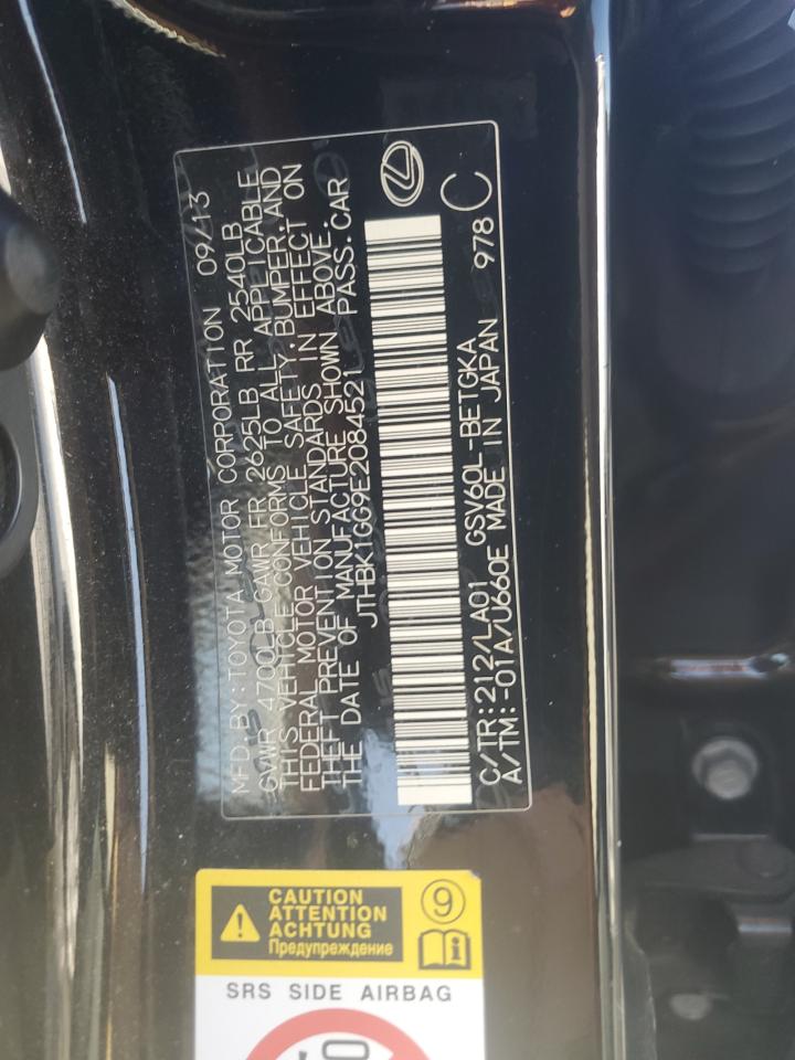 2014 Lexus Es 350 VIN: JTHBK1GG9E2084521 Lot: 69679375