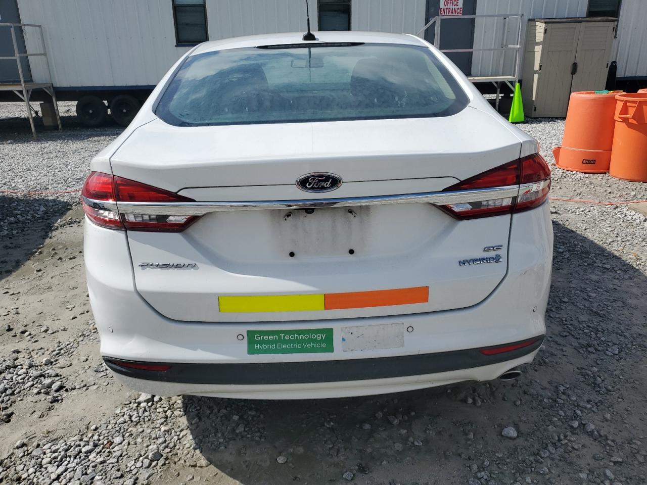 2018 Ford Fusion Se Hybrid VIN: 3FA6P0LU1JR281916 Lot: 55084405