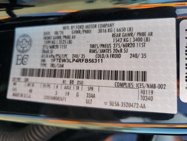 2024 FORD F150 XLT  