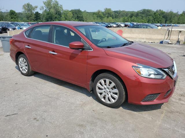  NISSAN SENTRA 2016 Red