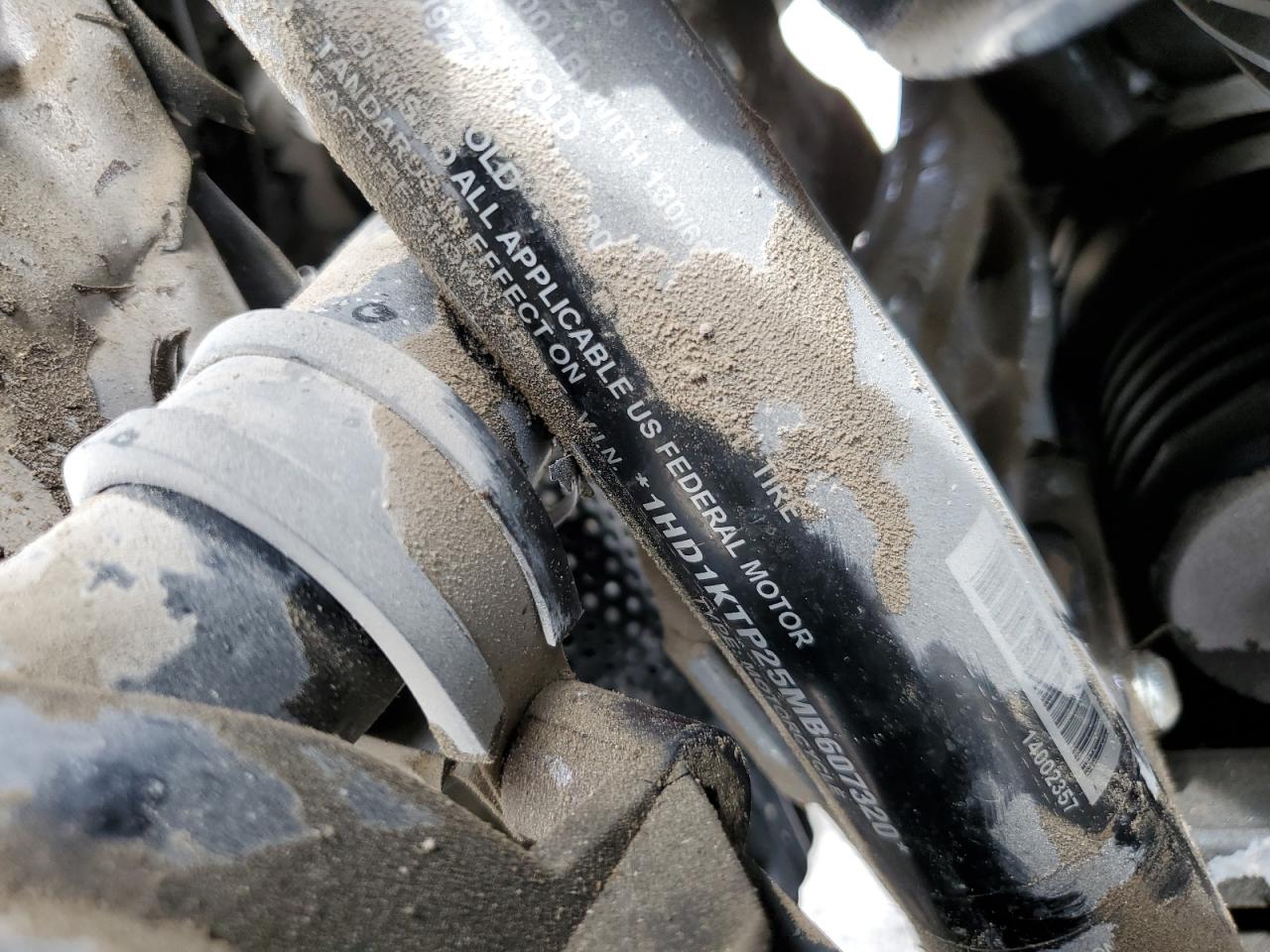 2021 Harley-Davidson Fltrxs VIN: 1HD1KTP25MB607320 Lot: 70344995