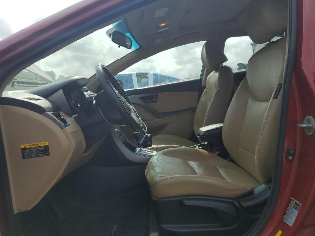  HYUNDAI ELANTRA 2012 Burgundy