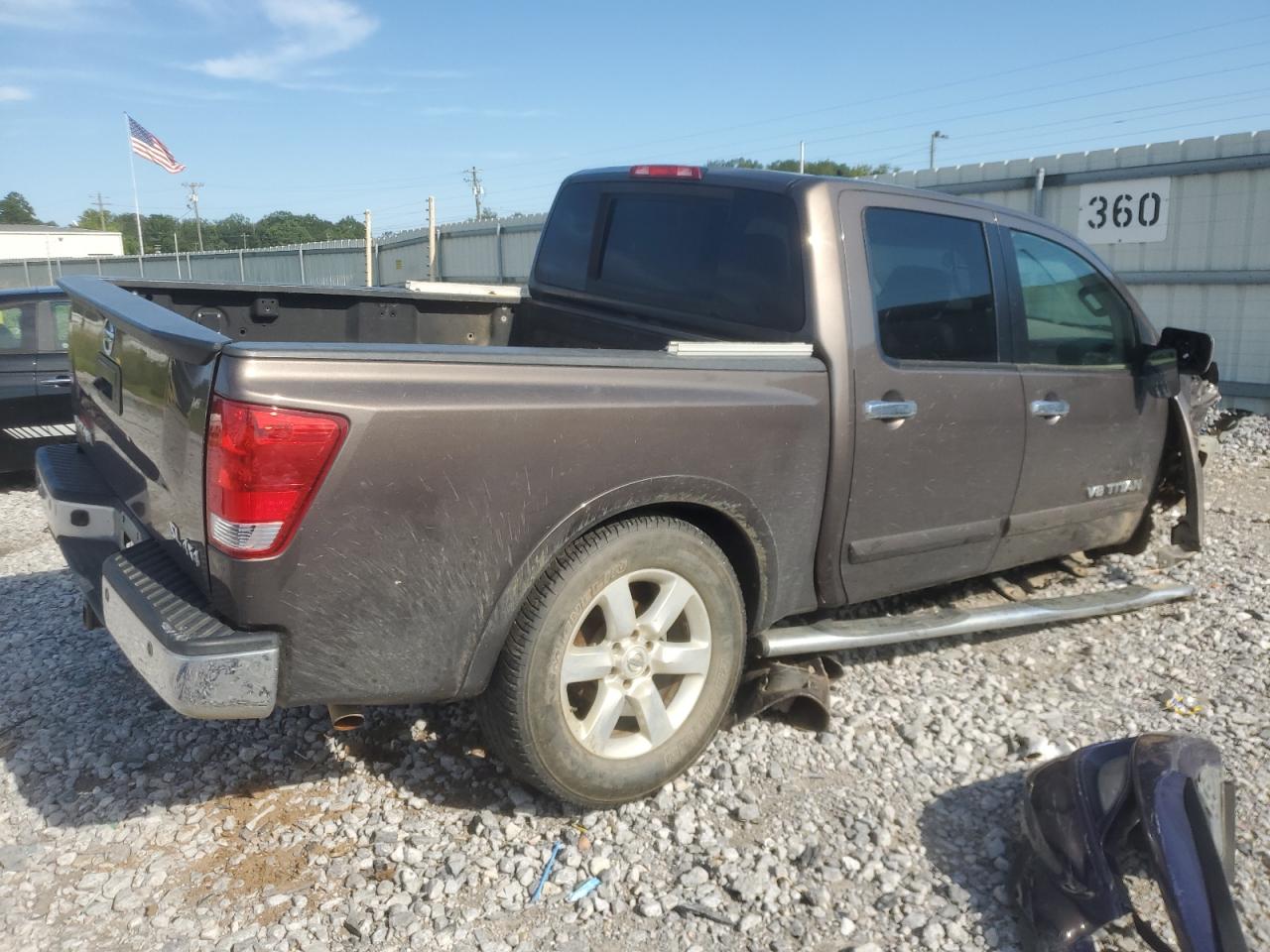 2015 Nissan Titan S brown other gas 1N6AA0EC2FN503011 photo #4