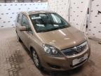 2012 VAUXHALL ZAFIRA DES for sale at Copart SANDWICH