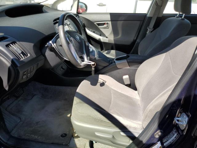  TOYOTA PRIUS 2012 Blue