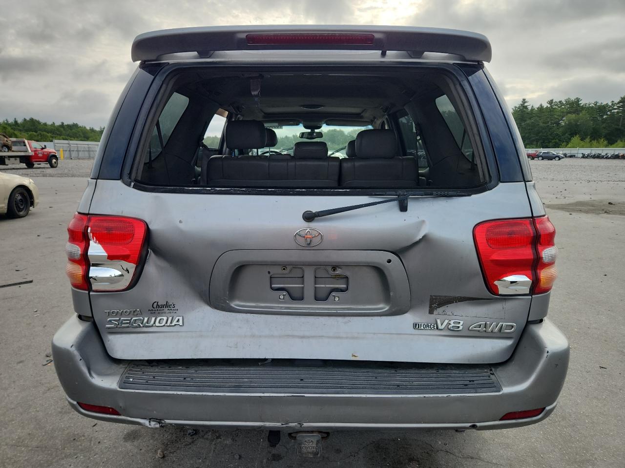 2002 Toyota Sequoia Limited VIN: 5TDBT48A42S105046 Lot: 69835335