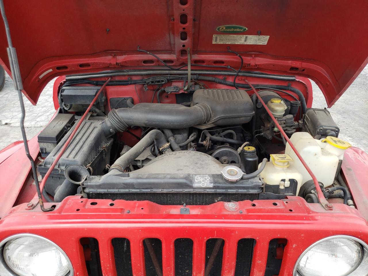 1998 Jeep Wrangler / Tj Se VIN: 1J4FY29P0WP803707 Lot: 67549015