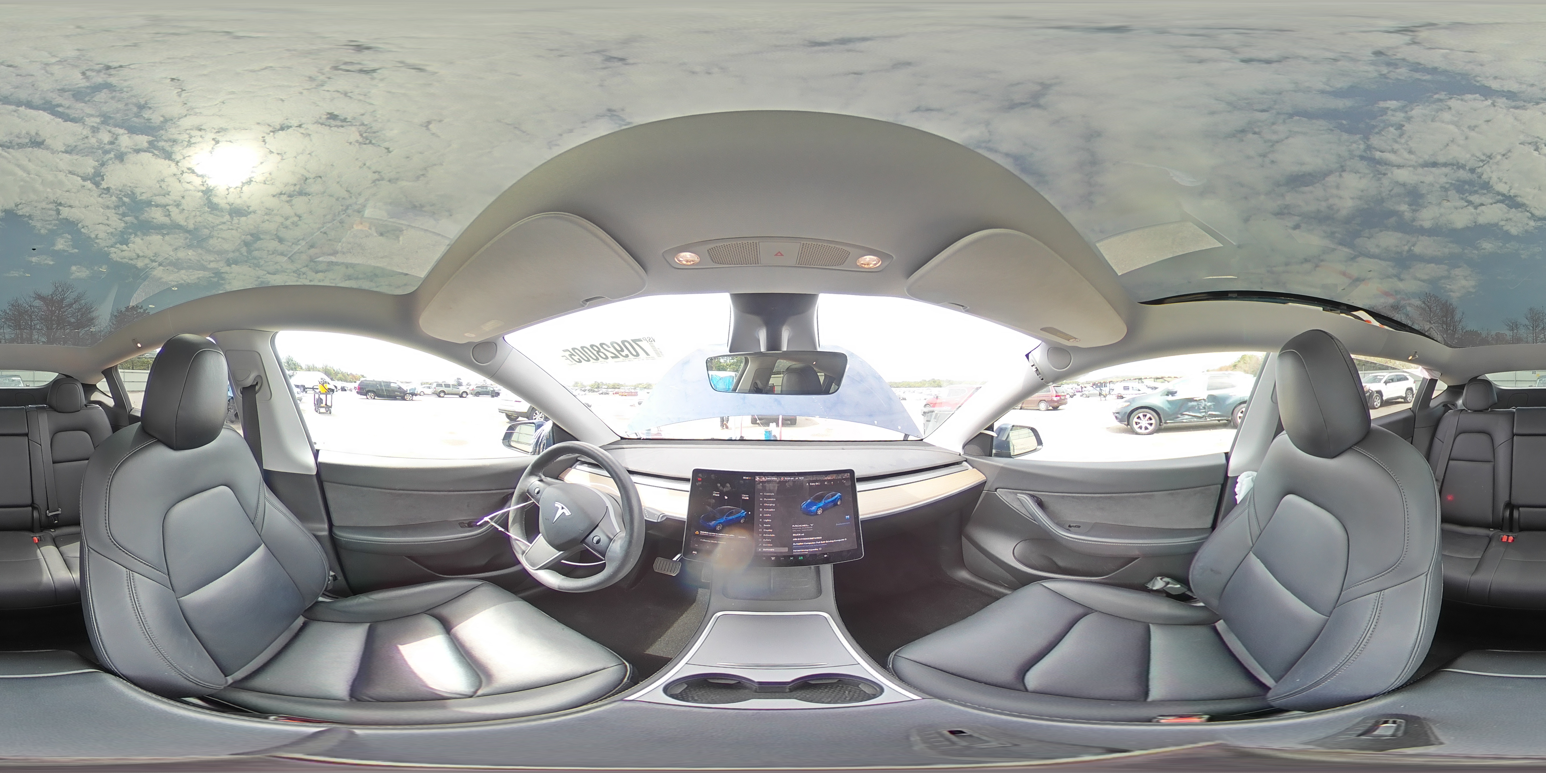 2021 Tesla Model Y VIN: 5YJYGDEE3MF141923 Lot: 70928005
