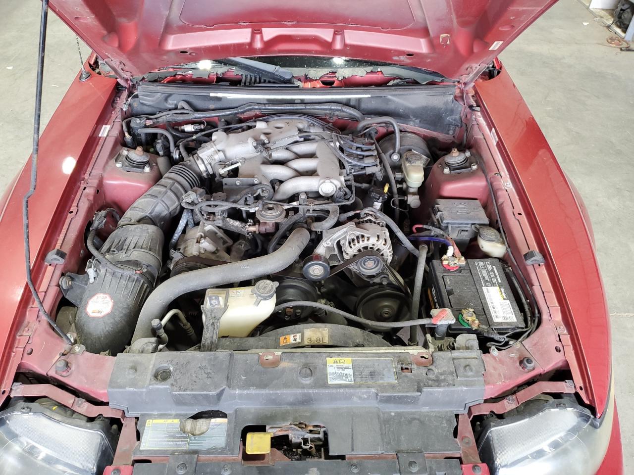 2001 Ford Mustang VIN: 1FAFP444X1F263305 Lot: 69213705