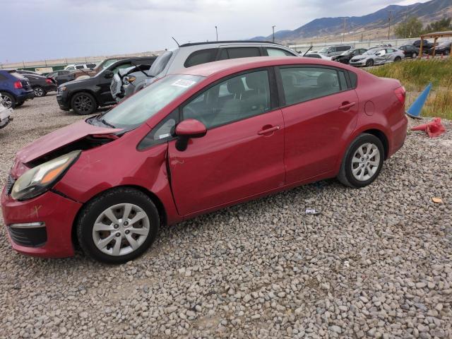 Sedans KIA RIO 2017 Red