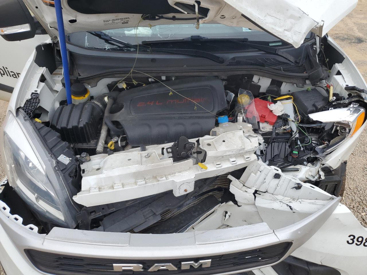 2022 Ram Promaster City Tradesman VIN: ZFBHRFAB9N6X90398 Lot: 68428375