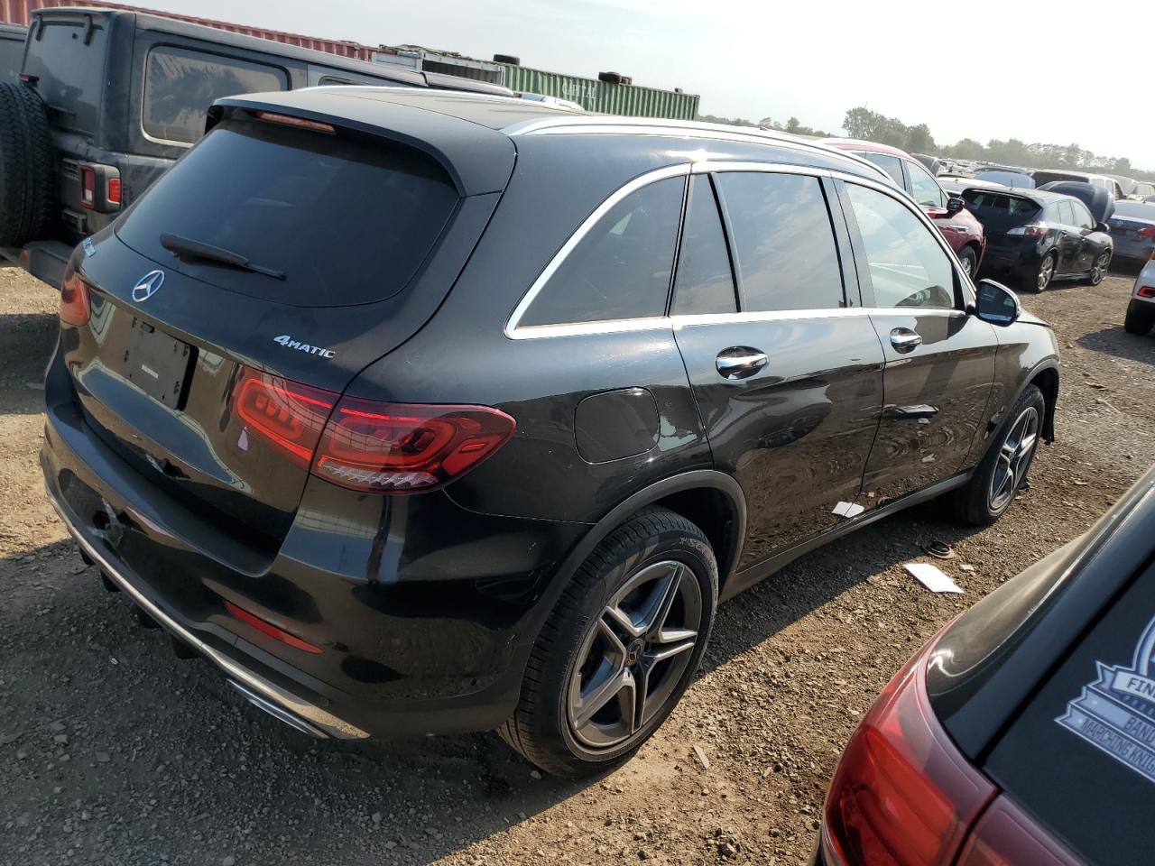 2021 Mercedes-Benz Glc 300 4Matic black null gas W1N0G8EB1MV299343 photo #4