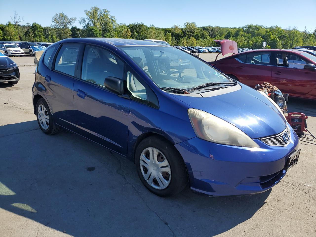 2010 Honda Fit VIN: JHMGE8H28AS023714 Lot: 70198765