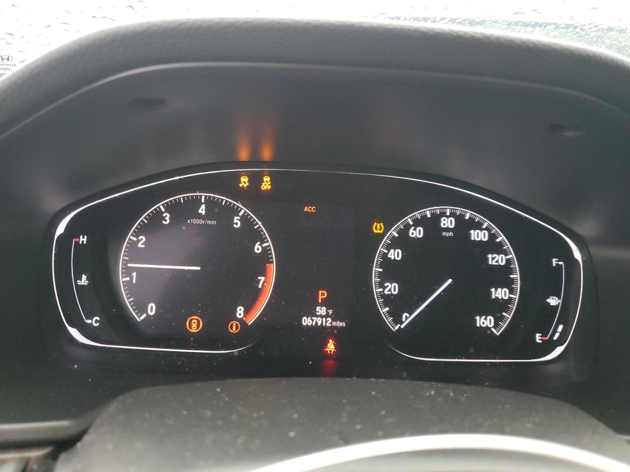 2019 Honda Accord Exl VIN: 1HGCV1F50KA032887 Lot: 69796085