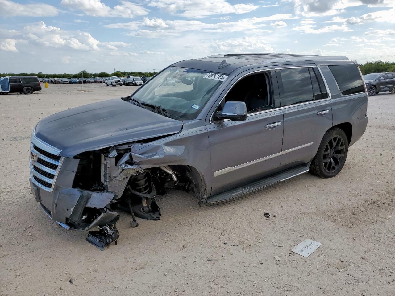 2018 Cadillac Escalade Luxury grey null gas 1GYS3BKJ8JR141049 photo #1