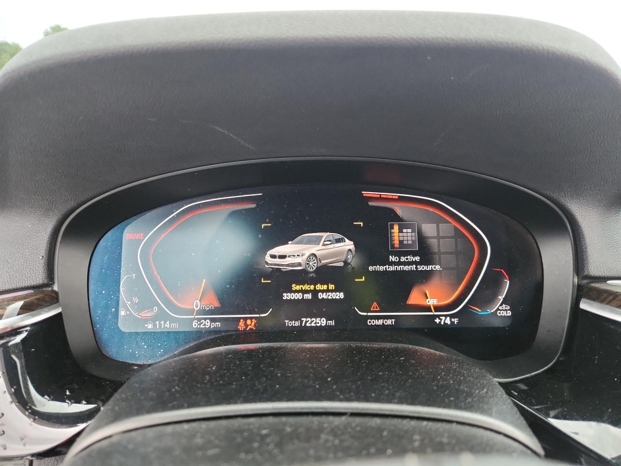 2020 BMW 530 I VIN: WBAJR3C03LWW65190 Lot: 68469065