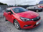 2016 VAUXHALL ASTRA 1.6 CDTI 16V ECOFLEX SRI NAV 5DR for sale at Copart BELFAST
