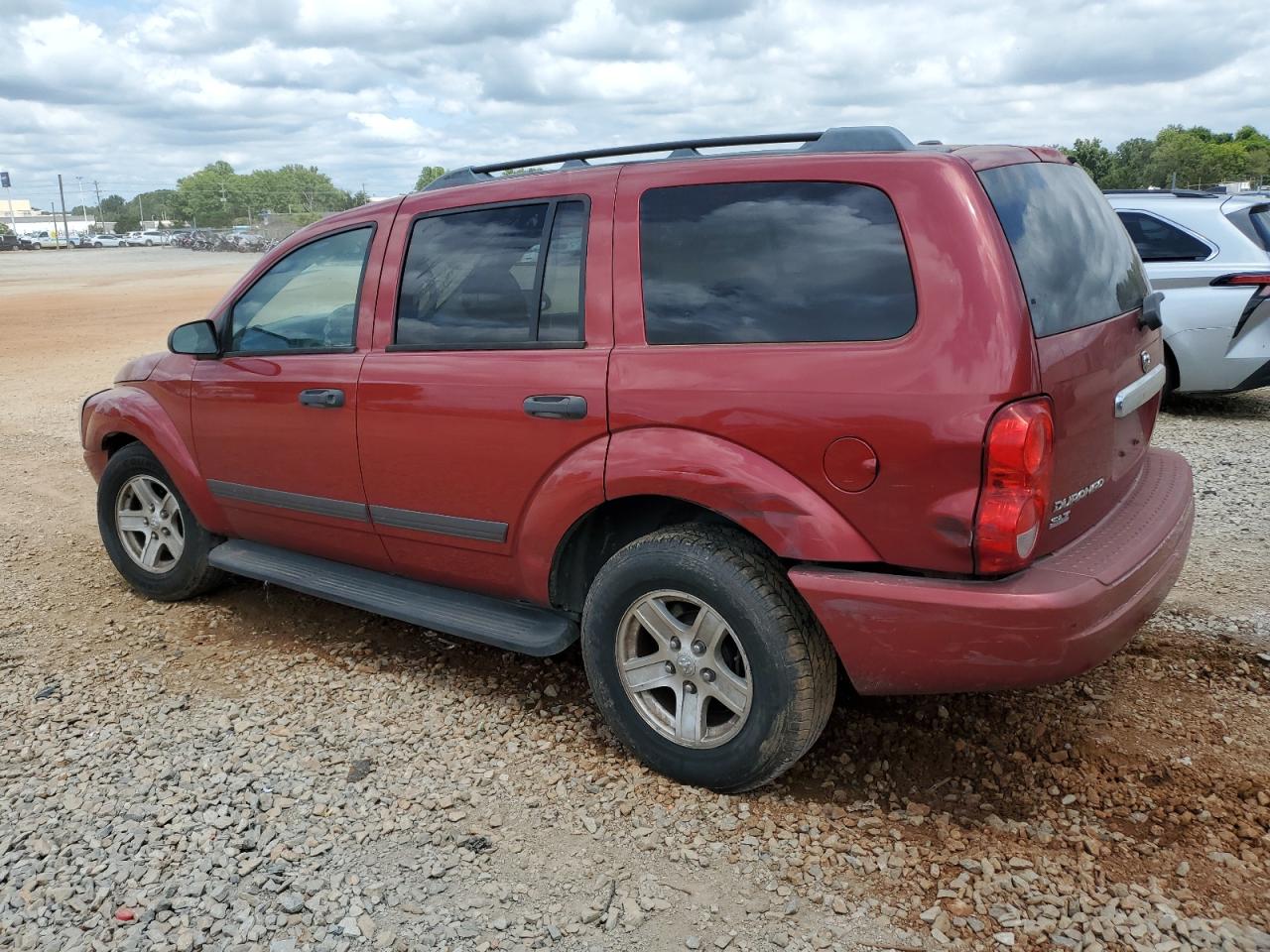 2006 Dodge Durango Slt red suv gas 1D4HD48N16F182671 photo #3