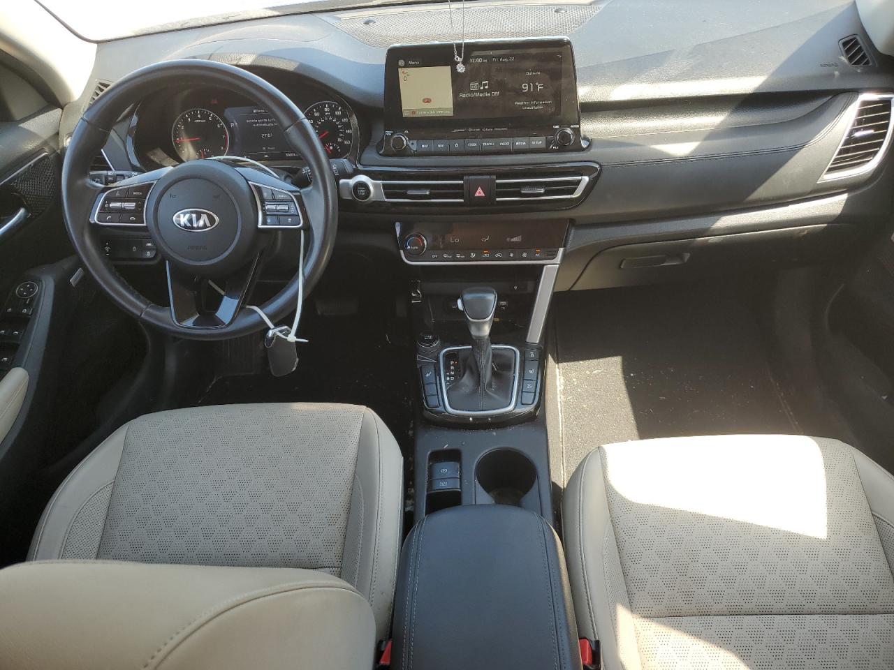 2021 Kia Seltos Sx VIN: KNDETCA26M7197333 Lot: 70254525