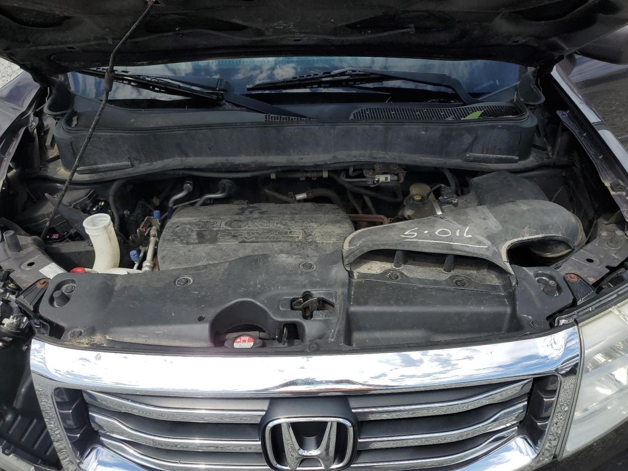 2013 Honda Pilot Exl VIN: 5FNYF4H57DB028765 Lot: 70503335