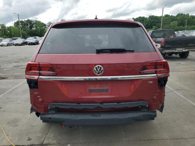  VOLKSWAGEN ATLAS 2018 Red