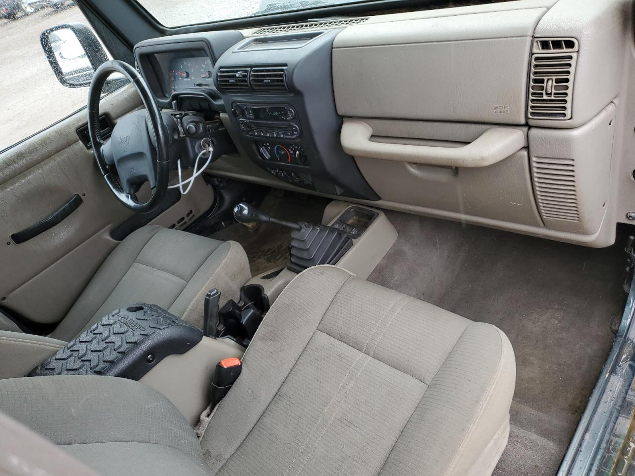 2003 Jeep Wrangler / Tj Sahara VIN: 1J4FA59S03P332230 Lot: 70377845