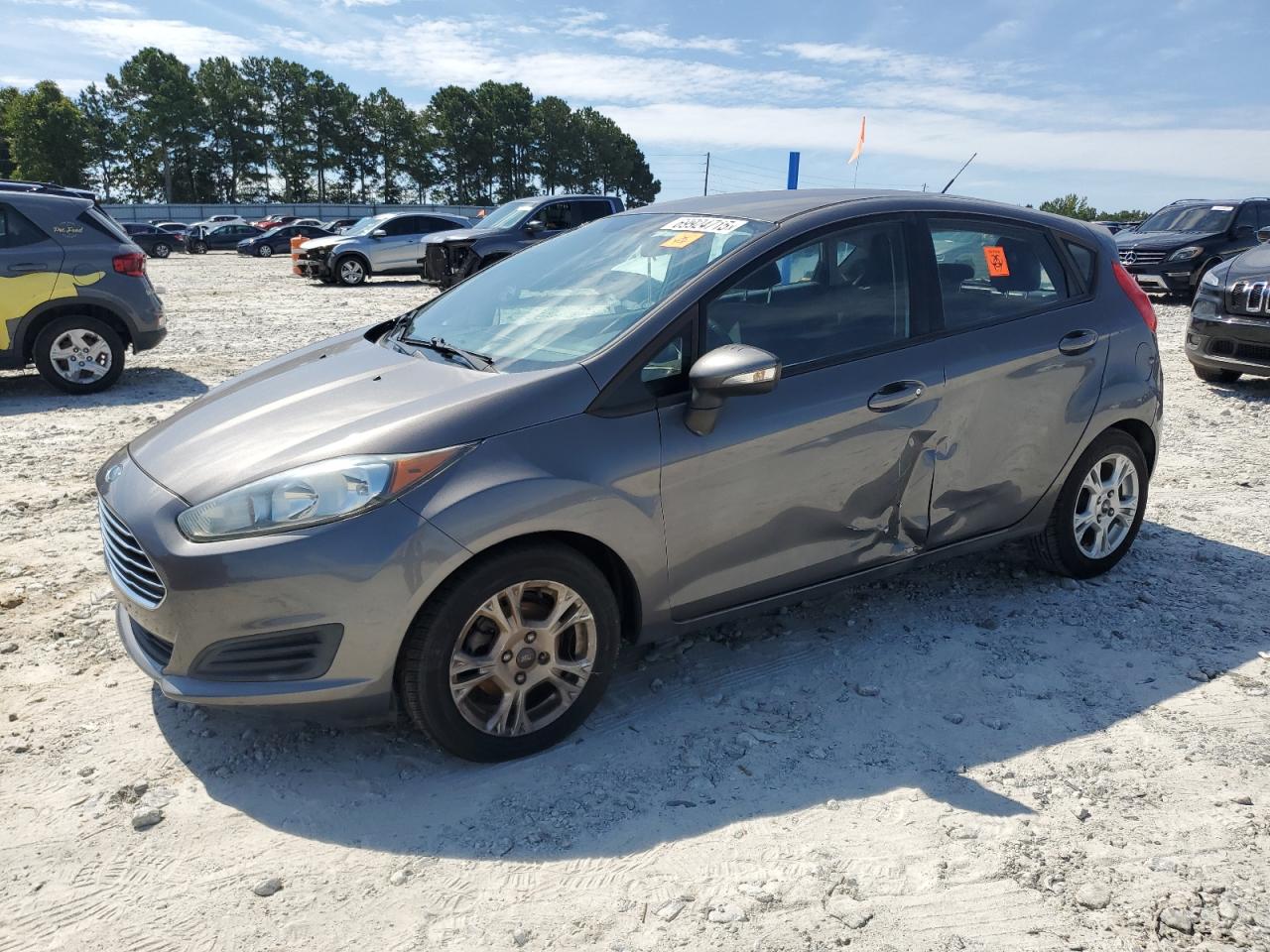 2014 Ford Fiesta Se grey null gas 3FADP4EJ5EM111336 photo #1
