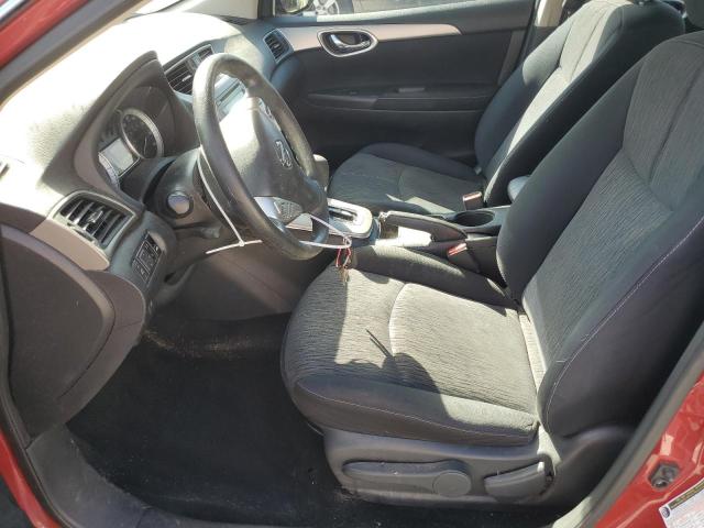  NISSAN SENTRA 2014 Czerwony