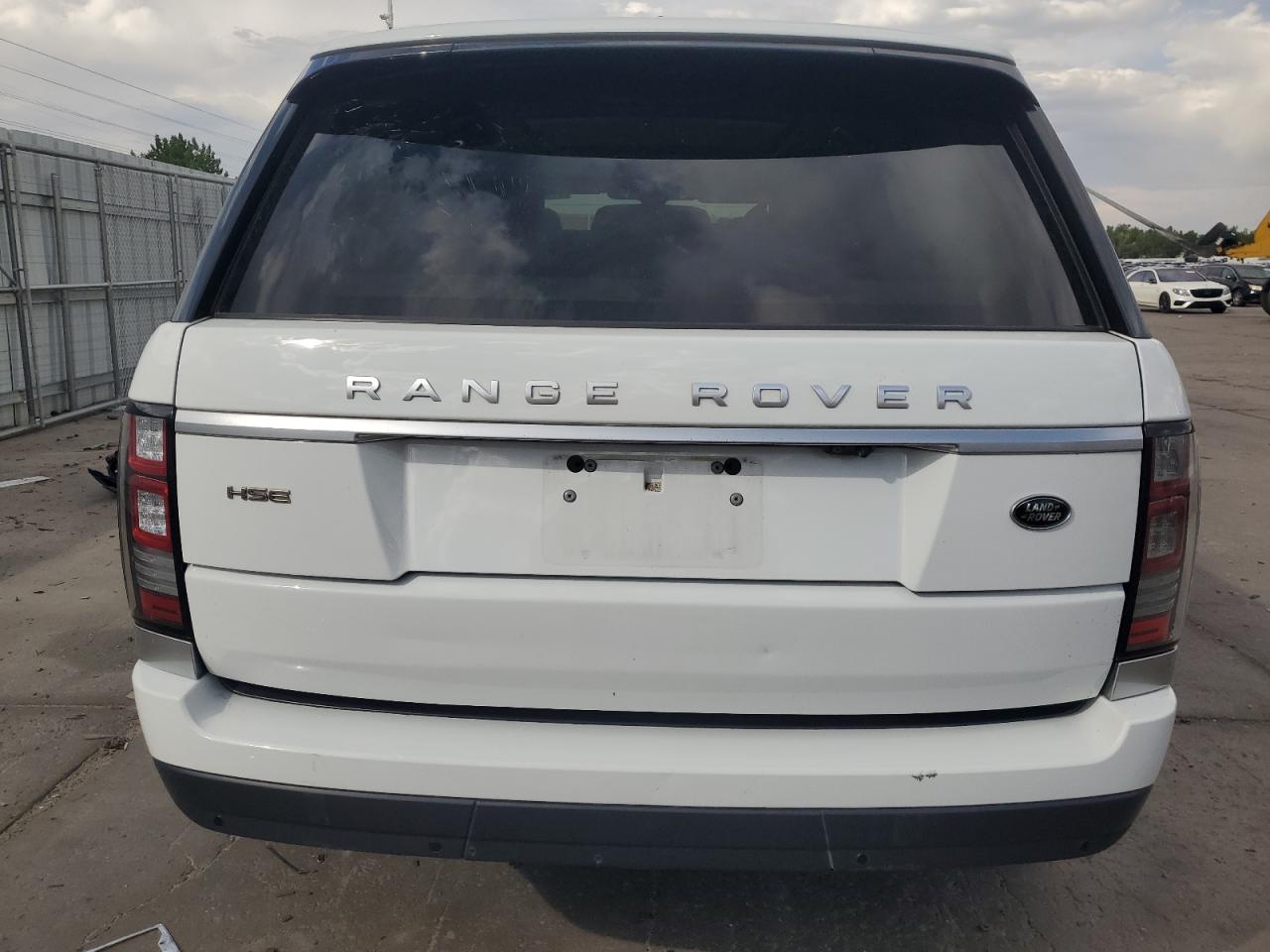 2016 Land Rover Range Rover Hse VIN: SALGS2PFXGA295426 Lot: 68028425